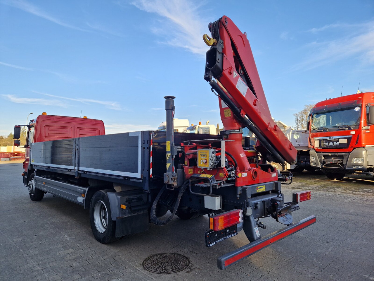 Camion grue Mercedes-Benz Atego 1218 L 4x2 1218 L 4x2, Fassi Kran F 95A21 5.9m-1.545 kg,: photos 8