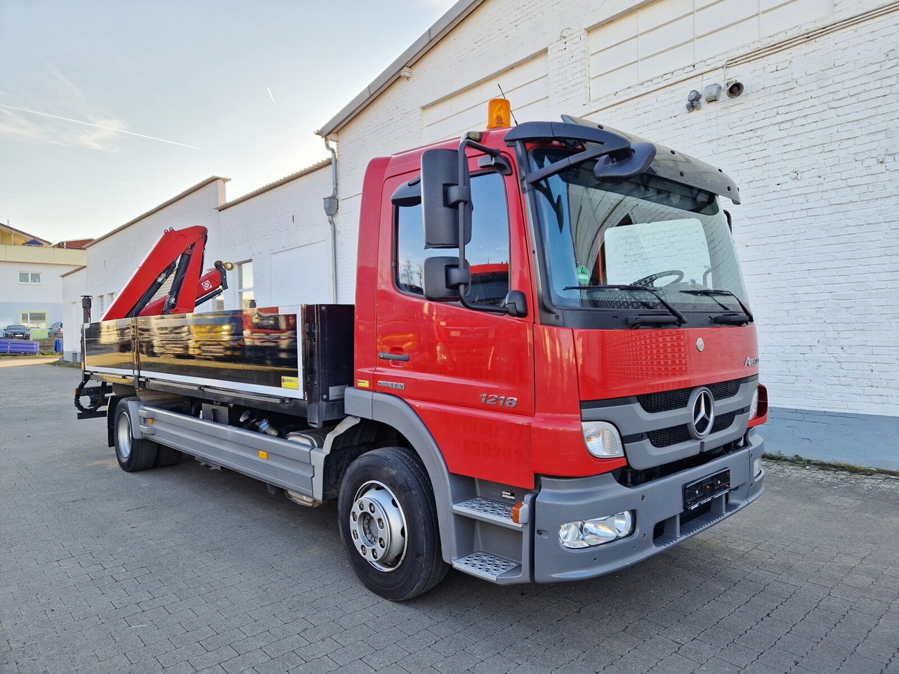 Camion grue Mercedes-Benz Atego 1218 L 4x2 1218 L 4x2, Fassi Kran F 95A21 5.9m-1.545 kg,: photos 11