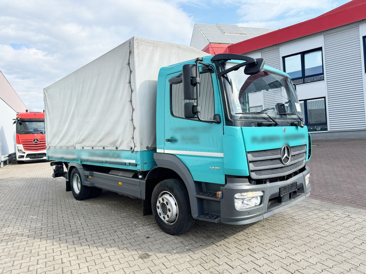 Camion plateau Mercedes-Benz Atego 1221 L 4x2 Atego 1221 L 4x2 mit LBW BÄR: photos 9