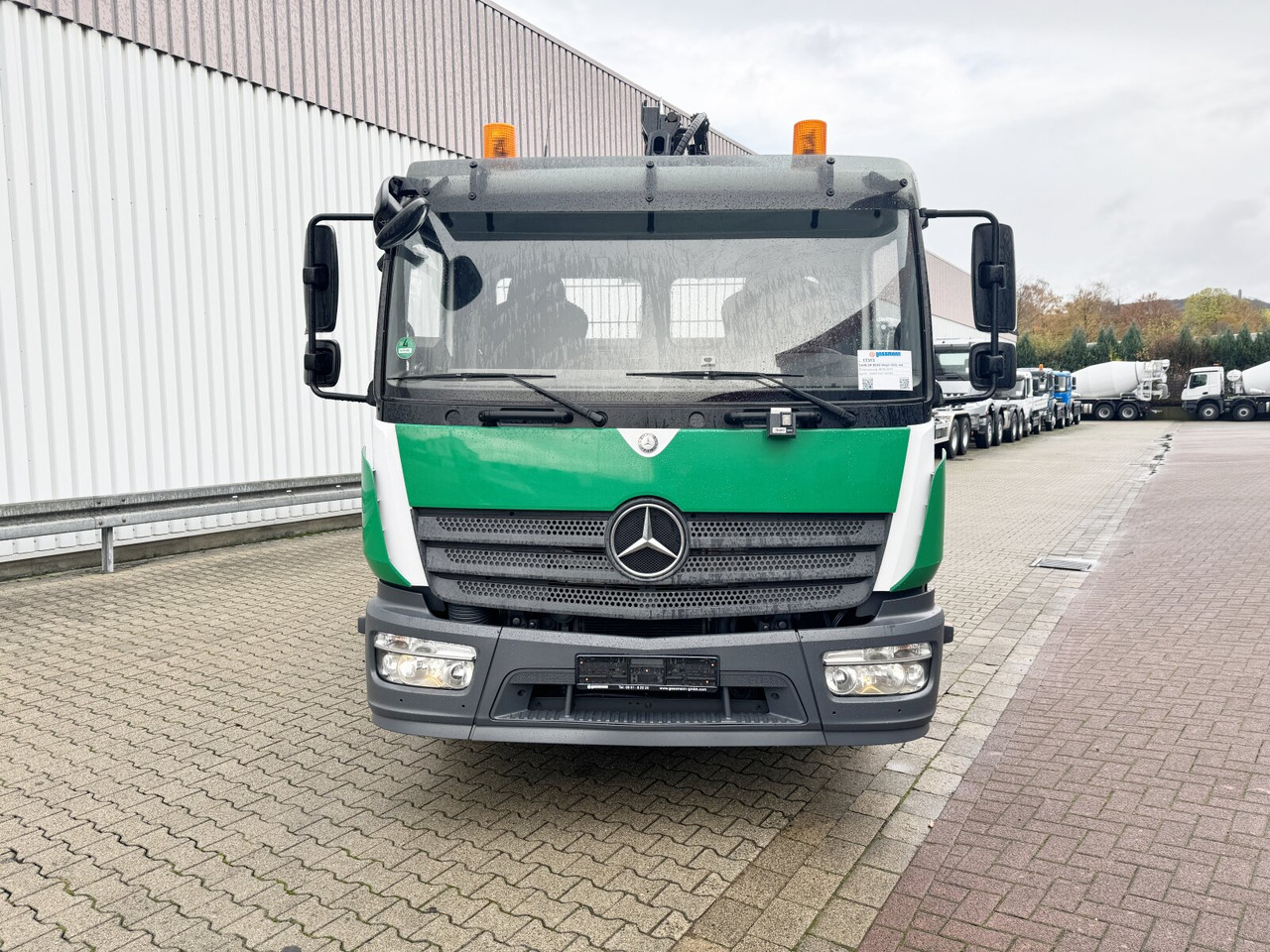 Crédit-bail de Mercedes-Benz Atego 1223 L 4x2 Atego 1223 L 4x2 mit Heckkran Atlas 88.3-A2L, Funk Mercedes-Benz Atego 1223 L 4x2 Atego 1223 L 4x2 mit Heckkran Atlas 88.3-A2L, Funk: photos 9