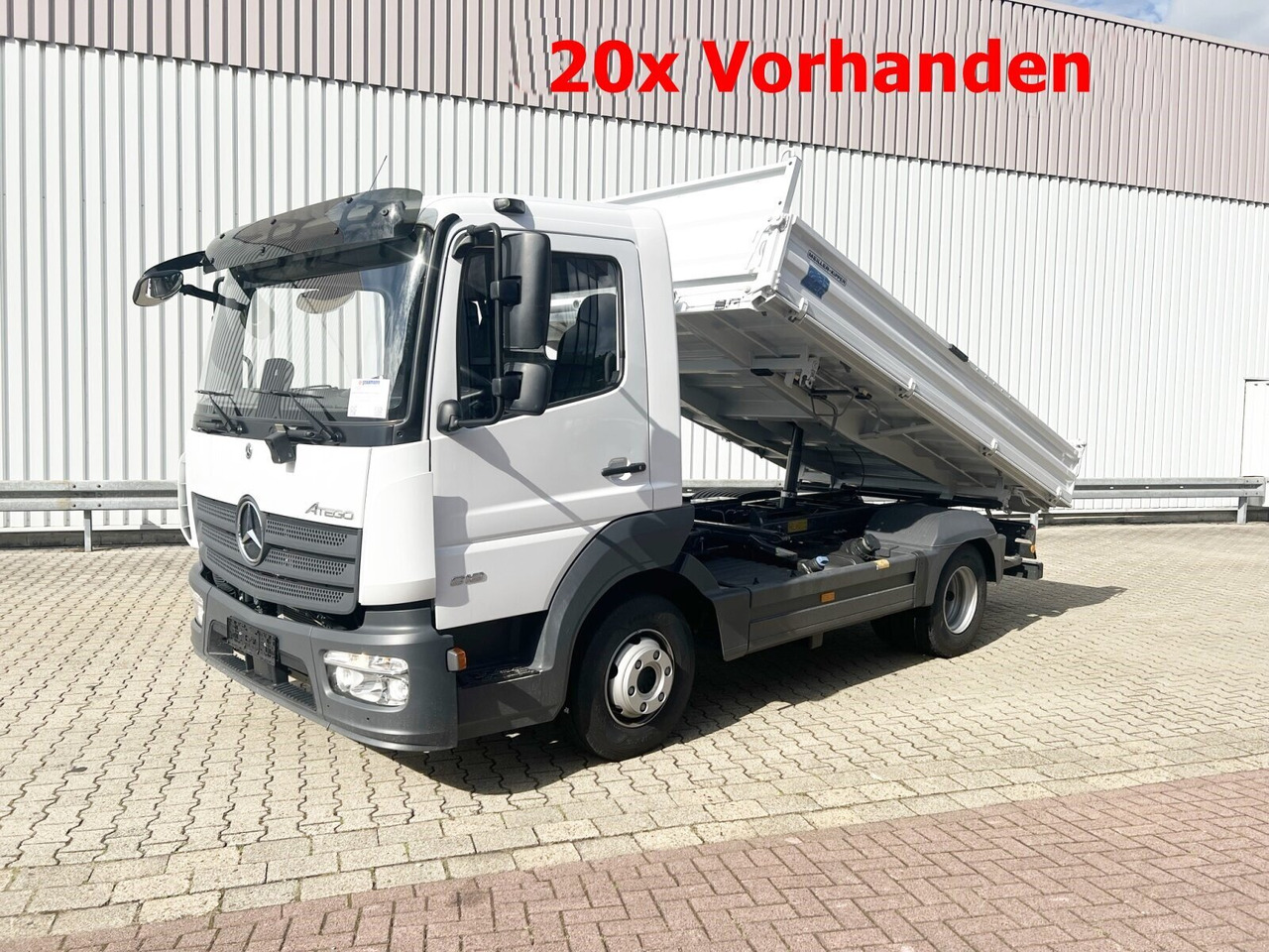 Mercedes-Benz Atego 818/23 K 4x2 Atego 818/23 K 4x2, 2x AHK, Meiller-Kipper, mehrfach Vorhanden! - Camion benne: photos 1 Mercedes-Benz Atego 818/23 K 4x2 Atego 818/23 K 4x2, 2x AHK, Meiller-Kipper, mehrfach Vorhanden! - Camion benne: photos 1