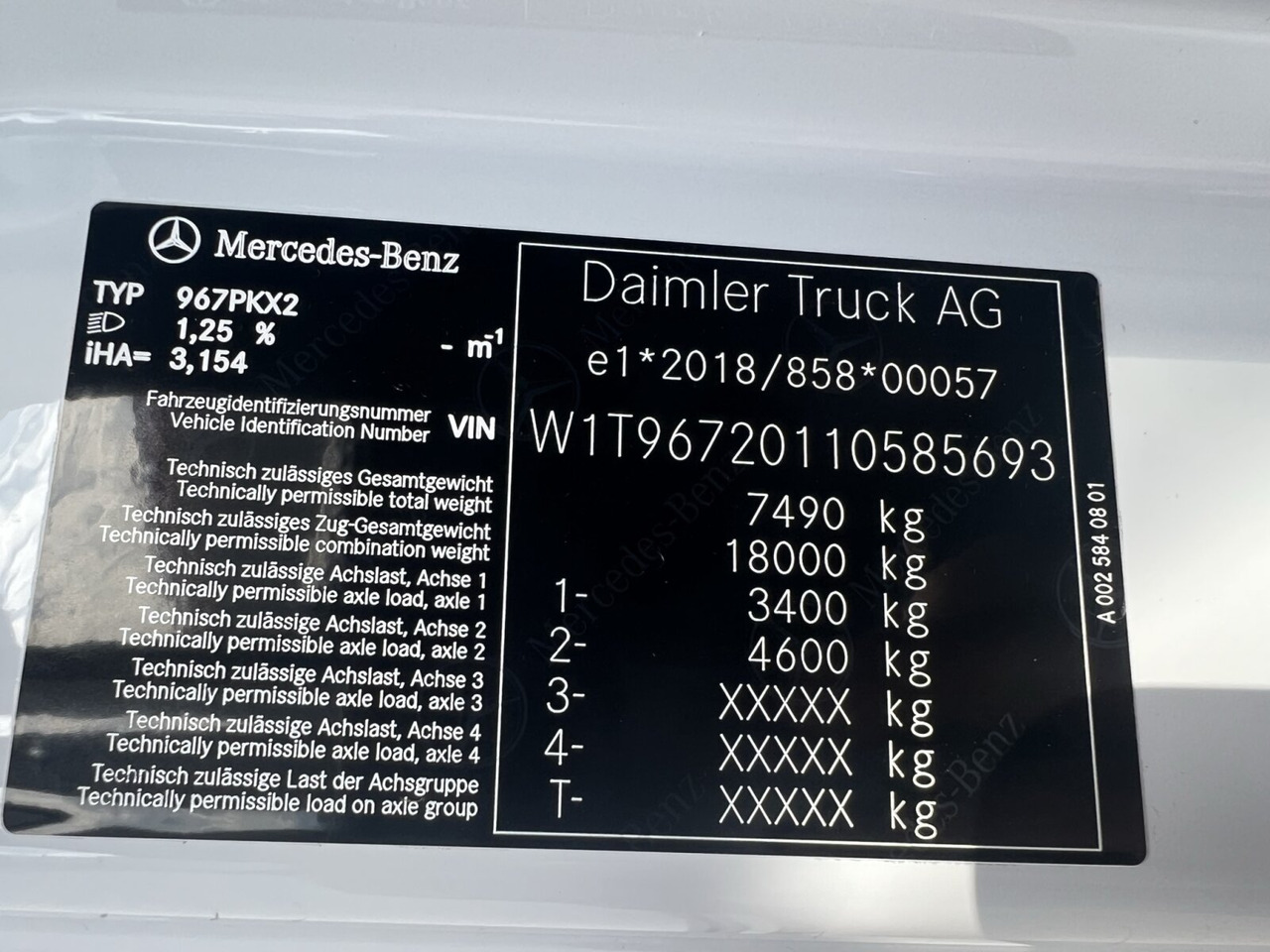 Mercedes-Benz Atego 818/23 K 4x2 Atego 818/23 K 4x2, Meiller-Kipper, mehrfach Vorhanden! - Camion benne: photos 2 Mercedes-Benz Atego 818/23 K 4x2 Atego 818/23 K 4x2, Meiller-Kipper, mehrfach Vorhanden! - Camion benne: photos 2