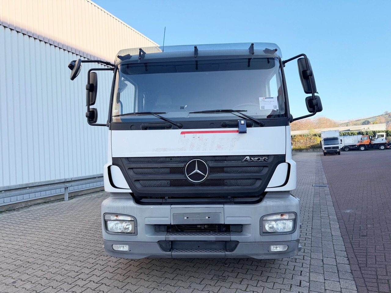 Camion plateau Mercedes-Benz Axor 1829 L 4x2 Axor 1829 L 4x2, 6-Sitzer: photos 8
