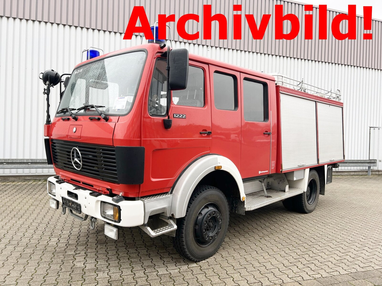 Mercedes-Benz SK 1222 AF 4x4 Doka SK 1222 AF 4x4 Doka, TLF16/25 - Ambulance: photos 1 Mercedes-Benz SK 1222 AF 4x4 Doka SK 1222 AF 4x4 Doka, TLF16/25 - Ambulance: photos 1