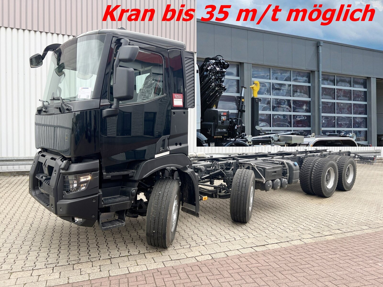 Renault C 480 8x4 C 480 8x4, Kran 15-35m/t - Camion ampliroll, Camion grue: photos 1 Renault C 480 8x4 C 480 8x4, Kran 15-35m/t - Camion ampliroll, Camion grue: photos 1
