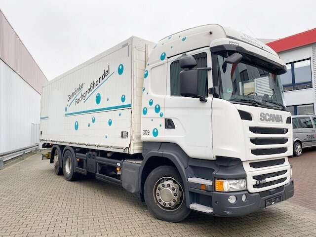 Crédit-bail de Scania R450 LB 6x2-4 R450 LB 6x2-4 Getränkekoffer, Retarder, Lift-/Lenkachse, Stapleraufnahme Scania R450 LB 6x2-4 R450 LB 6x2-4 Getränkekoffer, Retarder, Lift-/Lenkachse, Stapleraufnahme: photos 9