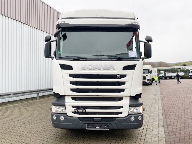 Crédit-bail de Scania R450 LB 6x2-4 R450 LB 6x2-4 Getränkekoffer, Retarder, Lift-/Lenkachse, Stapleraufnahme Scania R450 LB 6x2-4 R450 LB 6x2-4 Getränkekoffer, Retarder, Lift-/Lenkachse, Stapleraufnahme: photos 8