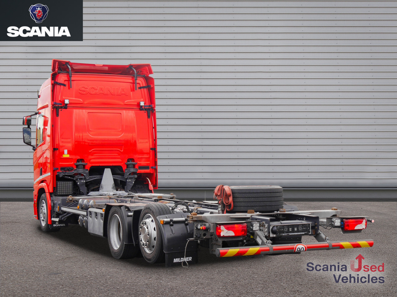 Camion porte-conteneur/ Caisse mobile SCANIA R 410 B6x2*4LB Jumbo, Lenkachse, Standklima: photos 11