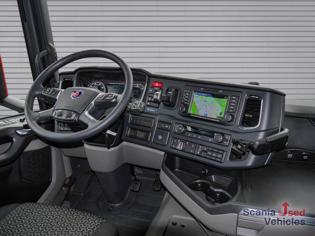 Camion porte-conteneur/ Caisse mobile SCANIA R 410 B6x2*4LB Jumbo, Lenkachse, Standklima: photos 12