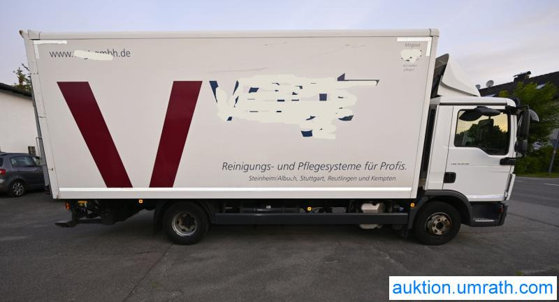 MAN MAN TGL 12.250 4x2 L/BL Koffer Ladebordwand Klimaautomatik NAVI Luftfederung Automatikgetriebe EURO 6 - Camion fourgon: photos 5 MAN MAN TGL 12.250 4x2 L/BL Koffer Ladebordwand Klimaautomatik NAVI Luftfederung Automatikgetriebe EURO 6 - Camion fourgon: photos 5