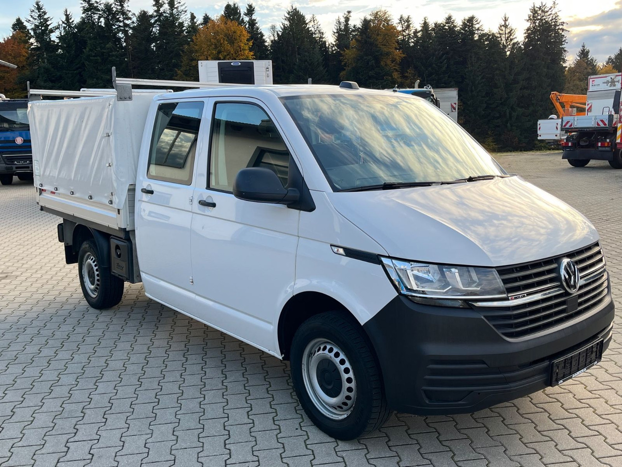 Volkswagen T6.1 DOKA Pritsche 4x4 Sperre Standheizung - Utilitaire rideaux coulissants (PLSC), Utilitaire double cabine: photos 3 Volkswagen T6.1 DOKA Pritsche 4x4 Sperre Standheizung - Utilitaire rideaux coulissants (PLSC), Utilitaire double cabine: photos 3