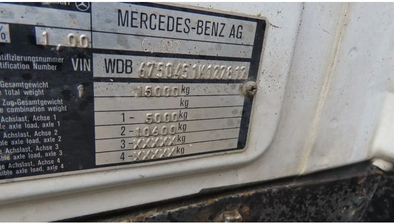 Camion - système de câble Mercedes-Benz 1514 Manual diesel pomp. Very clean: photos 17