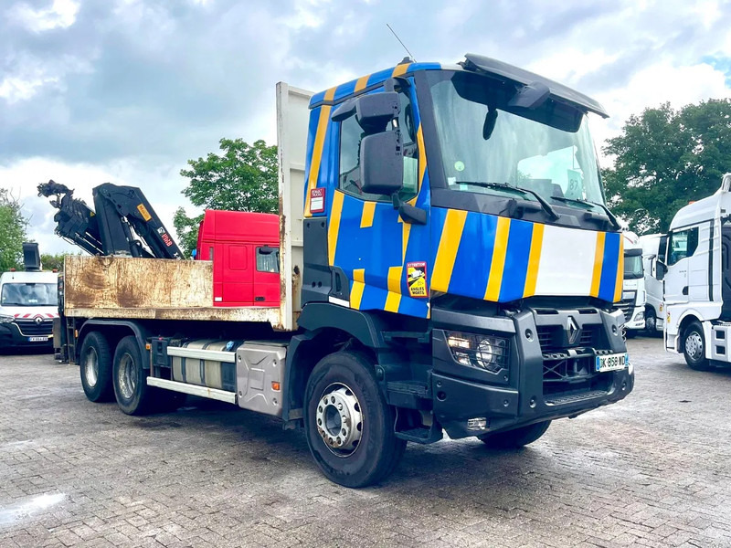 Renault C430 Bj 2018 HIAB X-HIDOU 18 8 RETARDER, WHEELBASE 4.35M, NAVI - Camion grue: photos 2 Renault C430 Bj 2018 HIAB X-HIDOU 18 8 RETARDER, WHEELBASE 4.35M, NAVI - Camion grue: photos 2