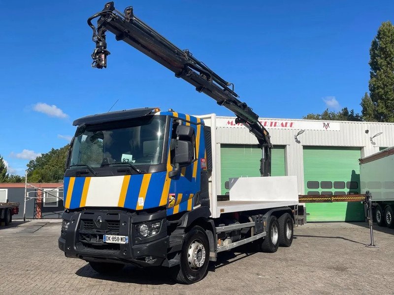 Renault C430 Year 2018 X HIDUO 188 HIAB CRANE, RETARDER, NAVI - Camion grue: photos 1 Renault C430 Year 2018 X HIDUO 188 HIAB CRANE, RETARDER, NAVI - Camion grue: photos 1