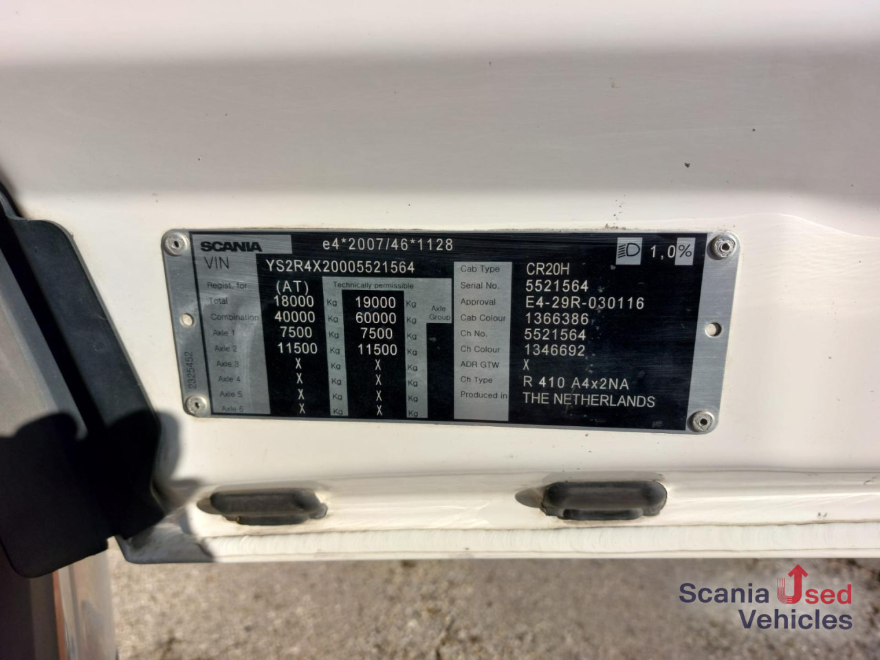 SCANIA R 410 A4x2NA Highline - Tracteur routier: photos 5 SCANIA R 410 A4x2NA Highline - Tracteur routier: photos 5