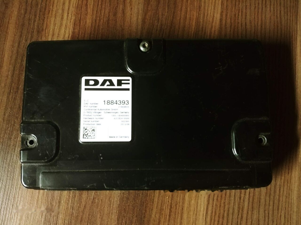 DAF Electronic Light Controller ELC 1884393 DAF CF65 LF45 - Bloc de gestion pour Camion: photos 3 DAF Electronic Light Controller ELC 1884393 DAF CF65 LF45 - Bloc de gestion pour Camion: photos 3