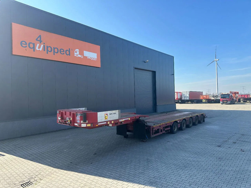 Broshuis 5ABSD-68/2, FIVE AXLE HYDRAULIC STEERED DOUBLE EXTENDABLE (27m) SEMI LOW LOADER - Semi-remorque surbaissé: photos 1 Broshuis 5ABSD-68/2, FIVE AXLE HYDRAULIC STEERED DOUBLE EXTENDABLE (27m) SEMI LOW LOADER - Semi-remorque surbaissé: photos 1