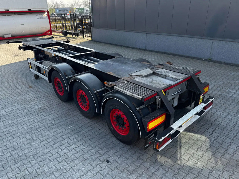 Burg 20FT/3-axles, SAF INTRADISC, ADR (EXII, EXII, FL, AT), 2x LIFTAXLE, NL-Chassis - Semi-remorque porte-conteneur/ Caisse mobile: photos 5 Burg 20FT/3-axles, SAF INTRADISC, ADR (EXII, EXII, FL, AT), 2x LIFTAXLE, NL-Chassis - Semi-remorque porte-conteneur/ Caisse mobile: photos 5