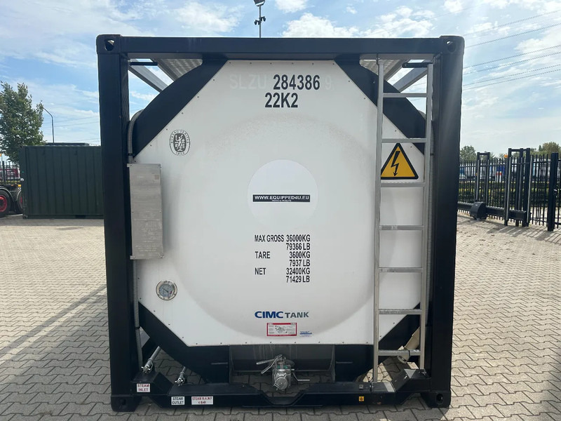 CIMC TOP:  2022, 20FT ISO,  25.030L, L4BN, UN Portable, T11, test: 1-2027 - Conteneur citerne: photos 3 CIMC TOP:  2022, 20FT ISO,  25.030L, L4BN, UN Portable, T11, test: 1-2027 - Conteneur citerne: photos 3