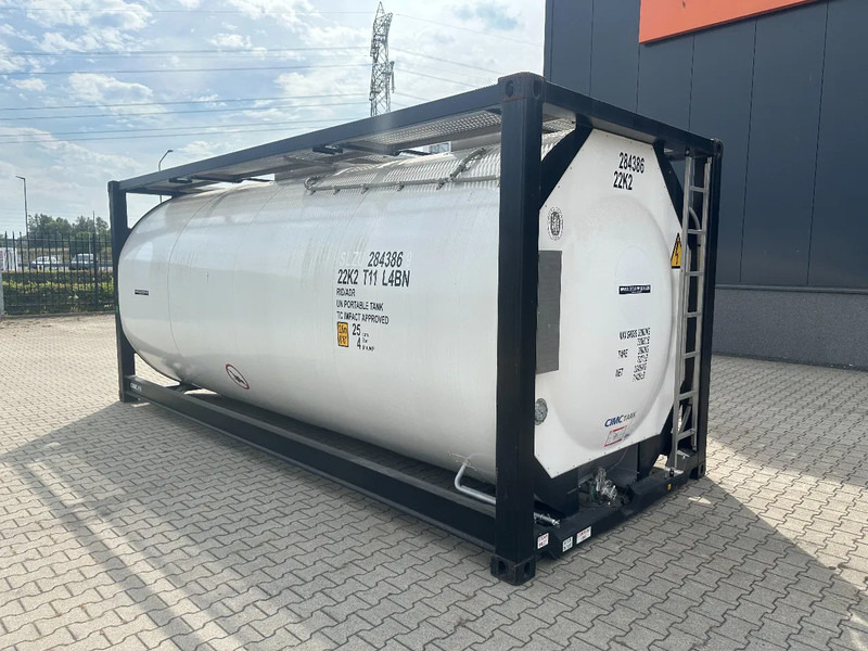 CIMC TOP:  2022, 20FT ISO,  25.030L, L4BN, UN Portable, T11, test: 1-2027 - Conteneur citerne: photos 4 CIMC TOP:  2022, 20FT ISO,  25.030L, L4BN, UN Portable, T11, test: 1-2027 - Conteneur citerne: photos 4