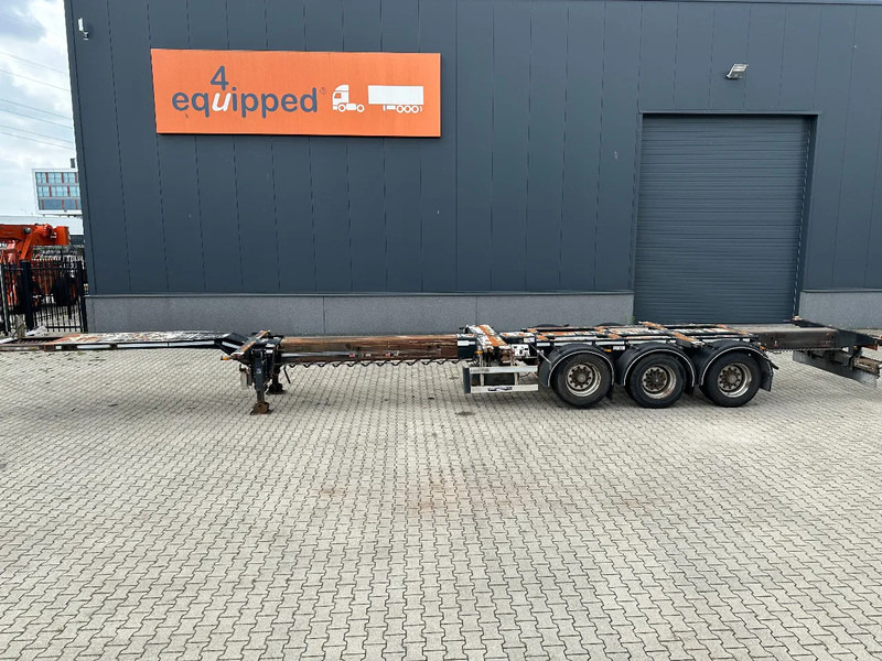 D-Tec FLEXITRAILER, 45FT HC MULTI, SAF + drum, liftaxle, NL-chassis - Semi-remorque porte-conteneur/ Caisse mobile: photos 3 D-Tec FLEXITRAILER, 45FT HC MULTI, SAF + drum, liftaxle, NL-chassis - Semi-remorque porte-conteneur/ Caisse mobile: photos 3