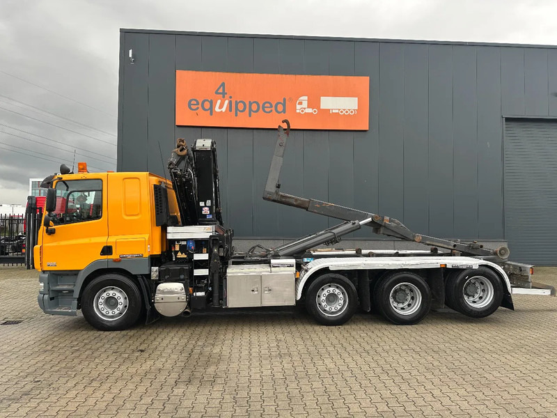 DAF CF 85.410 8x2 / HMF 3000 K6 crane (30T/m 6x extendable) + remote / HYVALIFT 26Tkg HOOK, / EURO-5 / NL-TRUCK - Camion ampliroll, Camion grue: photos 5 DAF CF 85.410 8x2 / HMF 3000 K6 crane (30T/m 6x extendable) + remote / HYVALIFT 26Tkg HOOK, / EURO-5 / NL-TRUCK - Camion ampliroll, Camion grue: photos 5