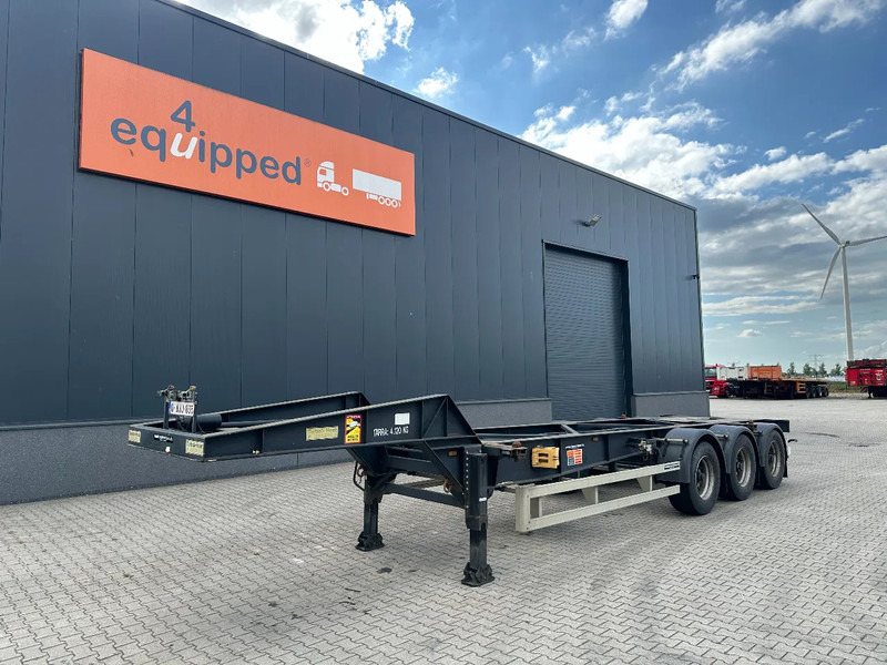 Diversen 20FT GOOSENECK ADR CHASSIS, BPW + DISC, ADR (FL, AT), 4x available - Semi-remorque porte-conteneur/ Caisse mobile: photos 1 Diversen 20FT GOOSENECK ADR CHASSIS, BPW + DISC, ADR (FL, AT), 4x available - Semi-remorque porte-conteneur/ Caisse mobile: photos 1
