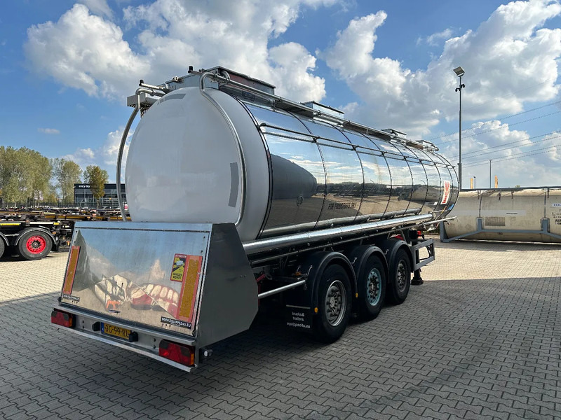 Feldbinder LEBENSMITTEL / LEVENSMIDDELEN FOOD / 33.500L / 3-COMP / PUMPE / NL-trailer / APK: 09-2026 - Semi-remorque citerne: photos 3 Feldbinder LEBENSMITTEL / LEVENSMIDDELEN FOOD / 33.500L / 3-COMP / PUMPE / NL-trailer / APK: 09-2026 - Semi-remorque citerne: photos 3