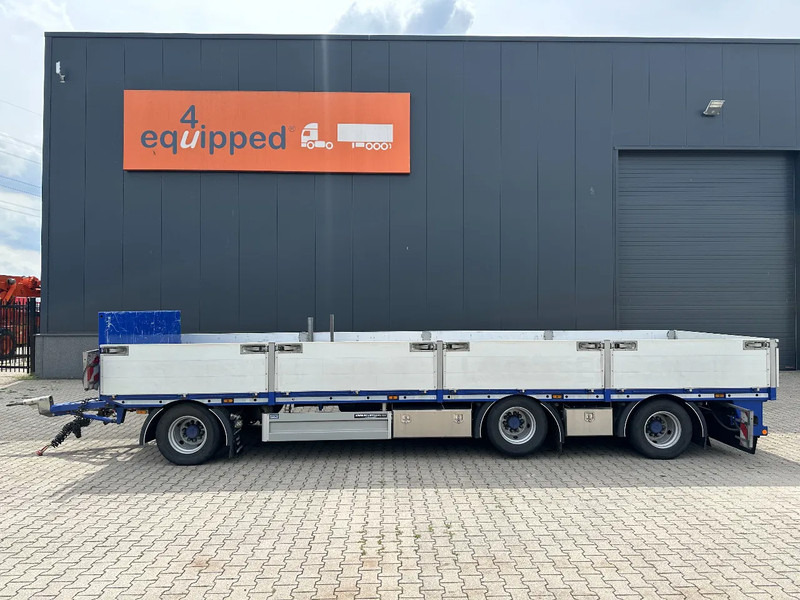Floor zeer mooie AXD.330 3-assige aanhanger met alu zijborden, rongpotten, liftas, geschoopeerd, NL-aanhanger, APK: 09/2025 - Remorque plateau: photos 3 Floor zeer mooie AXD.330 3-assige aanhanger met alu zijborden, rongpotten, liftas, geschoopeerd, NL-aanhanger, APK: 09/2025 - Remorque plateau: photos 3