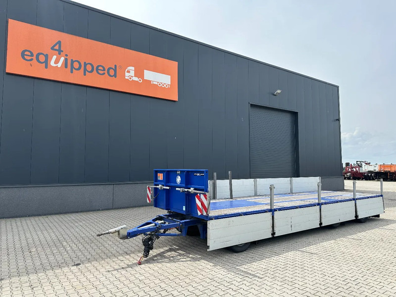 Floor zeer mooie AXD.330 3-assige aanhanger met alu zijborden, rongpotten, liftas, geschoopeerd, NL-aanhanger, APK: 09/2025 - Remorque plateau: photos 2 Floor zeer mooie AXD.330 3-assige aanhanger met alu zijborden, rongpotten, liftas, geschoopeerd, NL-aanhanger, APK: 09/2025 - Remorque plateau: photos 2