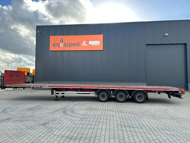 KEL-BERG HEAVY-DUTY MEGA PLATFORM, 1x 40FT / 2x 20FT HECKBÜNDIG, SAF + SCHEIBEBREMSEN, NL Auflieger - Semi-remorque plateau: photos 2 KEL-BERG HEAVY-DUTY MEGA PLATFORM, 1x 40FT / 2x 20FT HECKBÜNDIG, SAF + SCHEIBEBREMSEN, NL Auflieger - Semi-remorque plateau: photos 2