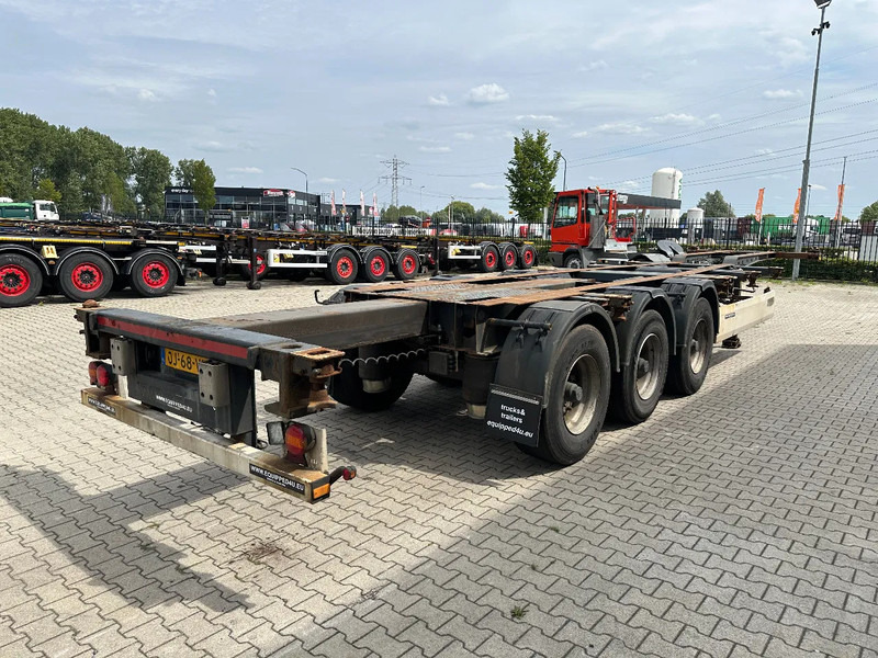 Krone 40FT HC, BPW + drumbrakes, extendable at the rear, NL-chassis - Semi-remorque porte-conteneur/ Caisse mobile: photos 5 Krone 40FT HC, BPW + drumbrakes, extendable at the rear, NL-chassis - Semi-remorque porte-conteneur/ Caisse mobile: photos 5