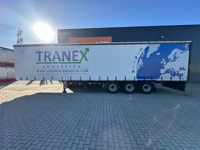 Krone BPW + Trommelbremsen / Innenhöhe 2.75m / Rungtasschen / NL-Auflieger - Semi-remorque rideaux coulissants: photos 2 Krone BPW + Trommelbremsen / Innenhöhe 2.75m / Rungtasschen / NL-Auflieger - Semi-remorque rideaux coulissants: photos 2