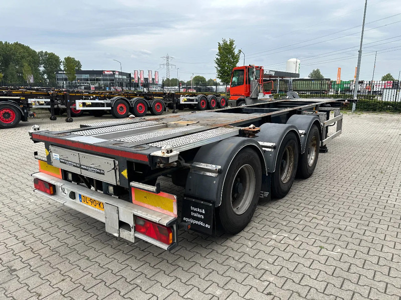 LAG 20FT + 30FT, BPW + DISC, LIFTAXLE, NL-CHASSIS, APK: 10/2026 - Semi-remorque porte-conteneur/ Caisse mobile: photos 3 LAG 20FT + 30FT, BPW + DISC, LIFTAXLE, NL-CHASSIS, APK: 10/2026 - Semi-remorque porte-conteneur/ Caisse mobile: photos 3