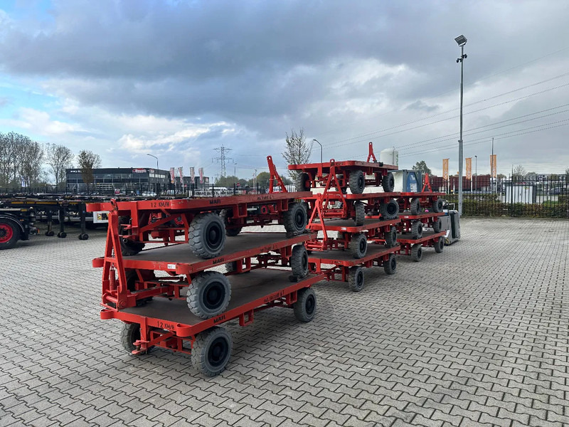 Mafi STILL LTX-50 +9x 2016 MAFI double-steered and connectable heavy-duty trailers - Matériel de manutention: photos 4 Mafi STILL LTX-50 +9x 2016 MAFI double-steered and connectable heavy-duty trailers - Matériel de manutention: photos 4