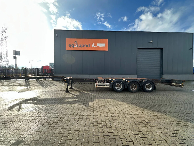 Pacton 45FT HC multi (3x extendable) / liftaxle / BPW drum / NL-chassis - Semi-remorque porte-conteneur/ Caisse mobile: photos 3 Pacton 45FT HC multi (3x extendable) / liftaxle / BPW drum / NL-chassis - Semi-remorque porte-conteneur/ Caisse mobile: photos 3
