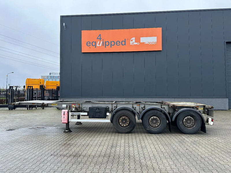 TURBO'S HOET 20FT/30FT, ADR (FL, AT), empty weight: 3.720kg, liftaxle, SAF disc - Semi-remorque porte-conteneur/ Caisse mobile: photos 2 TURBO'S HOET 20FT/30FT, ADR (FL, AT), empty weight: 3.720kg, liftaxle, SAF disc - Semi-remorque porte-conteneur/ Caisse mobile: photos 2