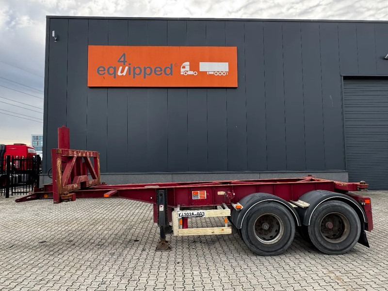 Van Hool 2 AXLE 20FT TIPPING-CHASSIS, TWIN-TIRES, BPW + DRUM - Semi-remorque porte-conteneur/ Caisse mobile: photos 3 Van Hool 2 AXLE 20FT TIPPING-CHASSIS, TWIN-TIRES, BPW + DRUM - Semi-remorque porte-conteneur/ Caisse mobile: photos 3