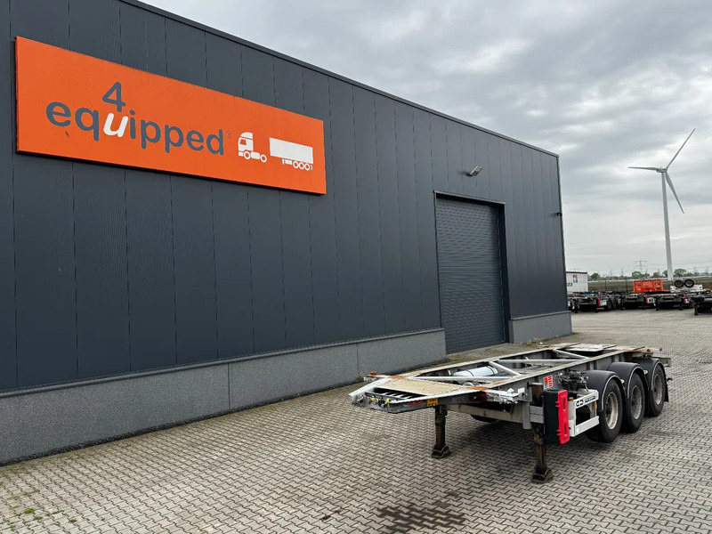 Van Hool 20FT / 20FT SWAP ADR (EX/II, EX/III, FL, OX, AT), BPW, disc brakes, liftaxle, galvanized, ALCOA, NL-Chassis, empty weight 3.300K - Semi-remorque porte-conteneur/ Caisse mobile: photos 1 Van Hool 20FT / 20FT SWAP ADR (EX/II, EX/III, FL, OX, AT), BPW, disc brakes, liftaxle, galvanized, ALCOA, NL-Chassis, empty weight 3.300K - Semi-remorque porte-conteneur/ Caisse mobile: photos 1