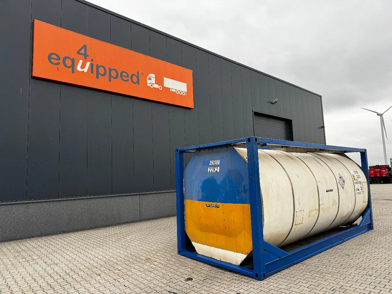 Van Hool 20FT ISO, 25.000L / 1-COMP / T11/ valid 2,5Y till 11-2026 - Conteneur citerne: photos 1 Van Hool 20FT ISO, 25.000L / 1-COMP / T11/ valid 2,5Y till 11-2026 - Conteneur citerne: photos 1