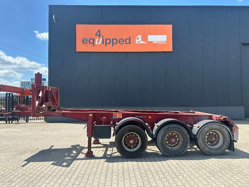Van Hool 3 AXLE 20FT TIPPING-CHASSIS, BPW + DRUMBRAKES - Semi-remorque porte-conteneur/ Caisse mobile: photos 2 Van Hool 3 AXLE 20FT TIPPING-CHASSIS, BPW + DRUMBRAKES - Semi-remorque porte-conteneur/ Caisse mobile: photos 2
