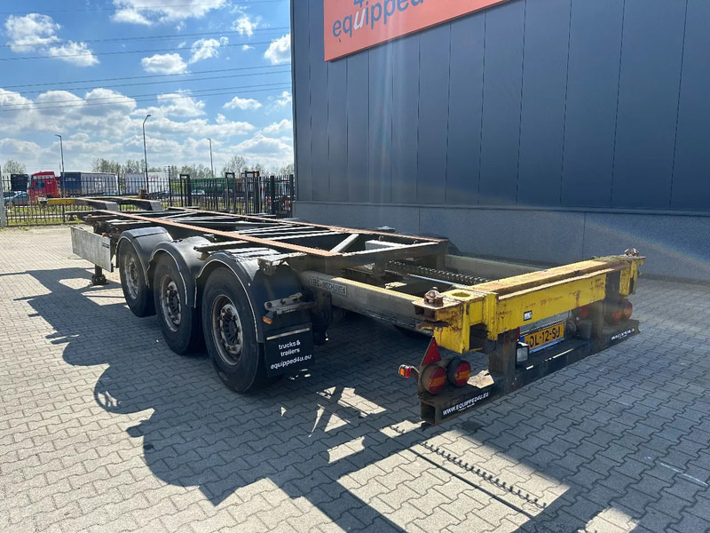 Van Hool 40FT HC-chassis, SAF, Intradisc, liftaxle, extendable - Semi-remorque porte-conteneur/ Caisse mobile: photos 2 Van Hool 40FT HC-chassis, SAF, Intradisc, liftaxle, extendable - Semi-remorque porte-conteneur/ Caisse mobile: photos 2