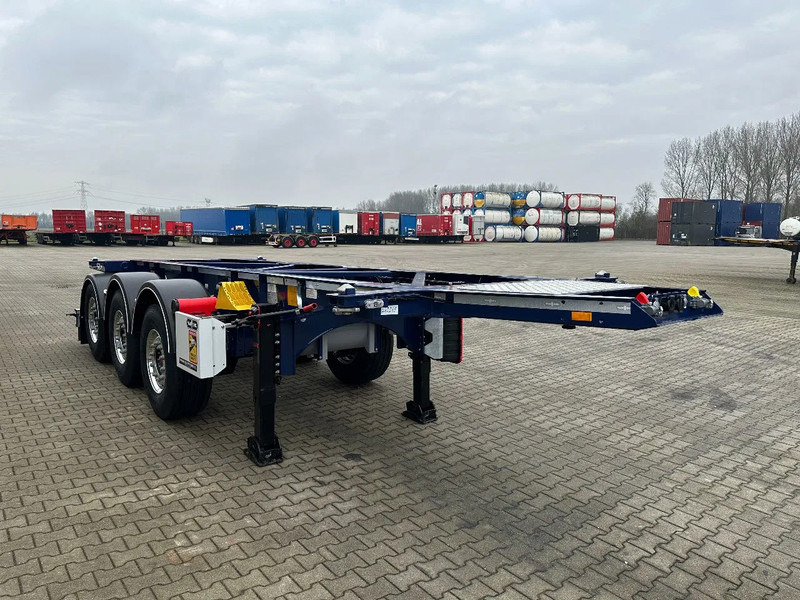 Van Hool NEW / DIRECT AVAILABLE 20FT / 20FT SWAP ADR-CHASSIS, DISCBRAKES, 3x available, ALU WHEELS - Semi-remorque porte-conteneur/ Caisse mobile: photos 3 Van Hool NEW / DIRECT AVAILABLE 20FT / 20FT SWAP ADR-CHASSIS, DISCBRAKES, 3x available, ALU WHEELS - Semi-remorque porte-conteneur/ Caisse mobile: photos 3