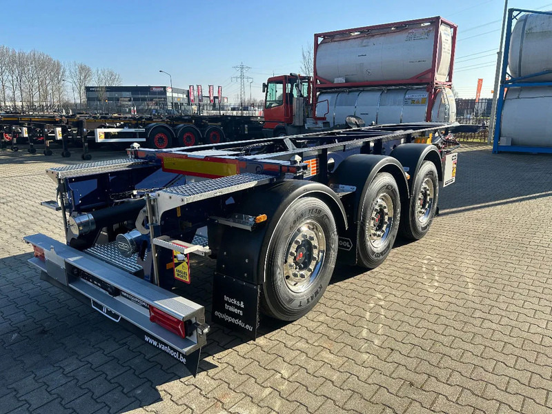 Van Hool NEW / DIRECT AVAILABLE 20FT ADR-CHASSIS, EMPTY WEIGHT: 3.300KG, DISCBRAKES, 3x available, ALU WHEELS - Semi-remorque porte-conteneur/ Caisse mobile: photos 4 Van Hool NEW / DIRECT AVAILABLE 20FT ADR-CHASSIS, EMPTY WEIGHT: 3.300KG, DISCBRAKES, 3x available, ALU WHEELS - Semi-remorque porte-conteneur/ Caisse mobile: photos 4