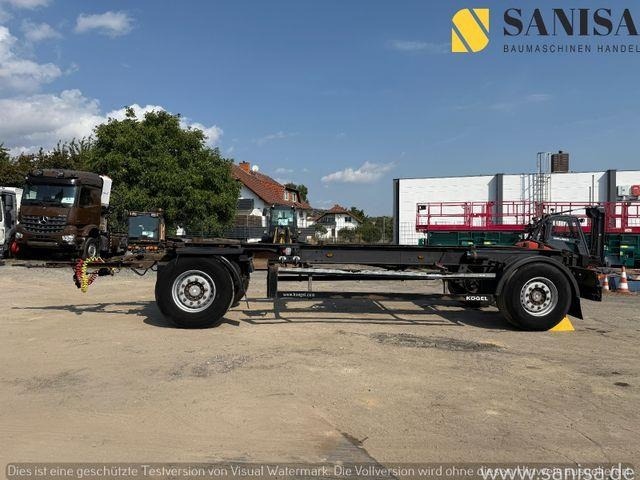 Kögel AW18/Wechselfahrgestell/BDF/Pneumatik - Remorque porte-conteneur/ Caisse mobile: photos 3 Kögel AW18/Wechselfahrgestell/BDF/Pneumatik - Remorque porte-conteneur/ Caisse mobile: photos 3