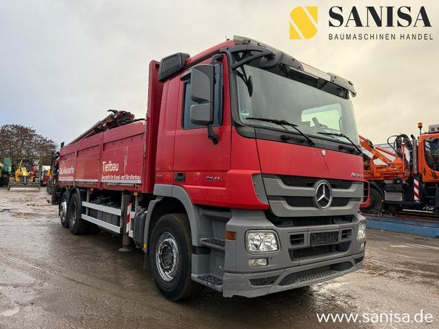 Mercedes-Benz Actros 2541/Kran/PK 34002-SH E/FlyJib/Funk/31Met - Camion plateau: photos 1 Mercedes-Benz Actros 2541/Kran/PK 34002-SH E/FlyJib/Funk/31Met - Camion plateau: photos 1