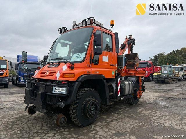 Unimog U400/ Zweiwege/ Rail/ Gleis/Mulag - Véhicule de voirie/ Spécial: photos 1 Unimog U400/ Zweiwege/ Rail/ Gleis/Mulag - Véhicule de voirie/ Spécial: photos 1