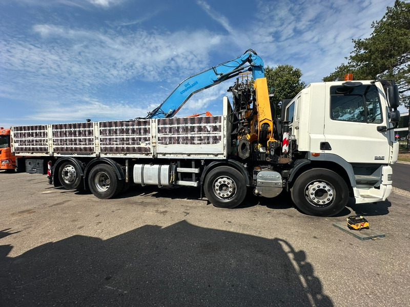 DAF CF 85.360 8x2 + CRANE (25m!) EFFER 305 6S + JIB 4S + ROTATOR - PLATORM 7m60 - LIFT + STEERING AXLE - EURO 5 - BE - Camion plateau, Camion grue: photos 4 DAF CF 85.360 8x2 + CRANE (25m!) EFFER 305 6S + JIB 4S + ROTATOR - PLATORM 7m60 - LIFT + STEERING AXLE - EURO 5 - BE - Camion plateau, Camion grue: photos 4