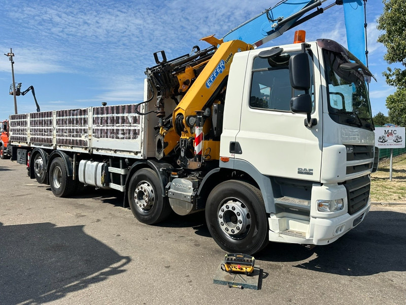 DAF CF 85.360 8x2 + CRANE (25m!) EFFER 305 6S + JIB 4S + ROTATOR - PLATORM 7m60 - LIFT + STEERING AXLE - EURO 5 - BE - Camion grue: photos 2 DAF CF 85.360 8x2 + CRANE (25m!) EFFER 305 6S + JIB 4S + ROTATOR - PLATORM 7m60 - LIFT + STEERING AXLE - EURO 5 - BE - Camion grue: photos 2