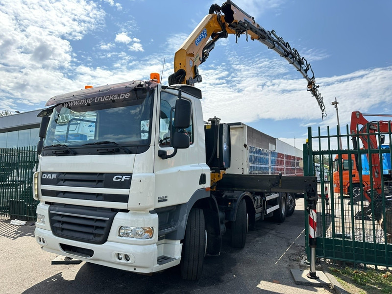 DAF CF 85.360 8x2 + CRANE (25m!) EFFER 305 6S + JIB 4S + ROTATOR - PLATORM 7m60 - LIFT + STEERING AXLE - EURO 5 - BE - Camion grue: photos 3 DAF CF 85.360 8x2 + CRANE (25m!) EFFER 305 6S + JIB 4S + ROTATOR - PLATORM 7m60 - LIFT + STEERING AXLE - EURO 5 - BE - Camion grue: photos 3